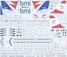 1/144 Airbus A319 \'BMI\' Includes big decal sheet for BMI and Aus