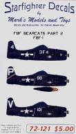 1/72 F8F Bearcats Part 2: F8F-1/1B