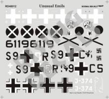 1/48 Unusual Emils (4x camo for Bf 109E)