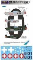 1/48 Decals MS-406 over Swiss Part I. (AZ/CAF/HCR)
