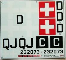 1/72 Decals Boeing B-17G-35-BO (Swiss AF)