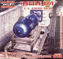 1/72 \'Little Boy\' U.S.Atomic bomb+transp.undercar.