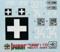 1/72 40M Turan I. Heavy Tank (resin kit+PE&decals)