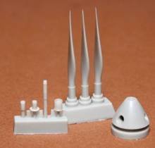 1/48 P-39 Airacobra propeller - Curtiss (HAS/EDU)