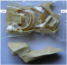 1/12 Hayate Moto GP 2009 #33 M.Melandri (TRANSKIT)