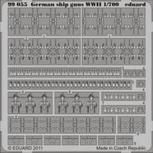 1/700 German ship guns WWII