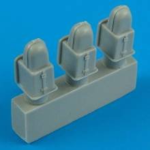 Bf 109G interier gun cover