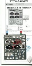 1/32 BAe Hawk Mk.51 Interior - colour PE set (REV)