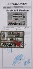 1/48 SAAB 35S Draken - colour PE set (HAS)