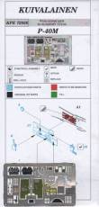 1/72 P-40M Warhawk - colour PE set (ACAD)