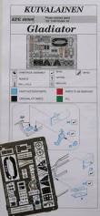1/48 Gladiator - colour PE set (RODEN)
