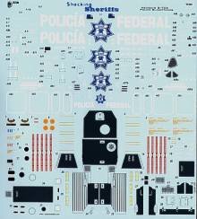 1/35 Mexico\'s S-70A Police Blackhawk XC-ATA, XC-ATF
