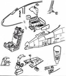 1/32 A-10A T-Bolt II Cockpit Set
