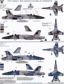 1/32 Adversary F/A-18A Hornets