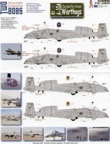 1/72 A-10A Too Cool For School Warthogs