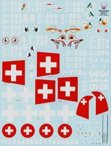 1/32 Swiss Messerschmitt Bf 109E\'s (designed to be used with the