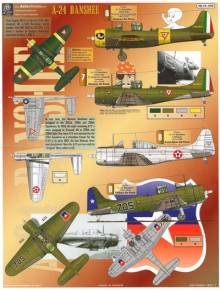 1/72 A24 Banshee (Douglas SBD Dauntless) Mexican, Chilean