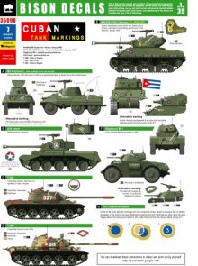 1/35 Cuban Tank Markings
