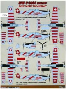 1/72 EFW C-3603 SCHLEPP (Swiss target aircraft)