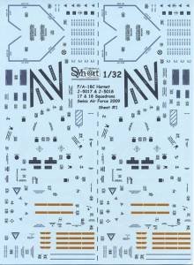 1/32 F/A-18C Hornet J-5017 & J-5018 Staffel 17 & 18 Swiss Air Fo