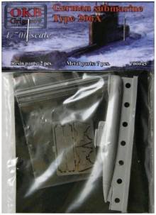 1/700 German submarine Type 206A