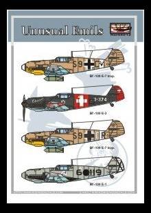 1/48 Unusual Emils (4x camo for Bf 109E)
