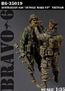 1/35 \"Jungle Make-up\". Australian SAS, Vietnam\'68