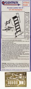 1/72 Lockheed CF-104 Starfighter ladder Canadian Air Force