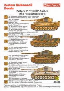 1/48 Pz.Kpfw.VI \"Tiger\" Aust. E (Mid Production Model)