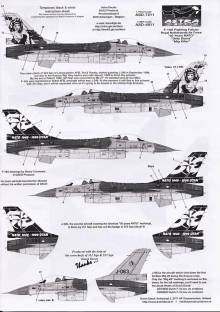 1/72 SECOND HAND - F-16A Royal Netherland Air Force Dirty diana