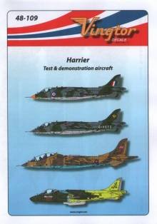 1/48 BAe Harrier Test and Demonstration Aircraft
