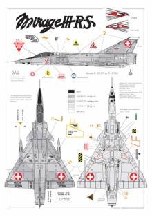 1/72 Mirage IIIRS Swiss Air Force