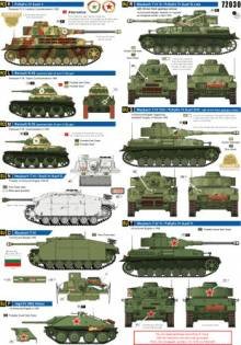 1/72 East European Tanks in 1945. Romania, Bulgaria, Hungary and