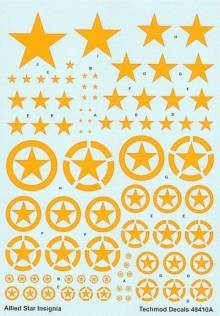 1/48 Allied Star Insignia Yellow