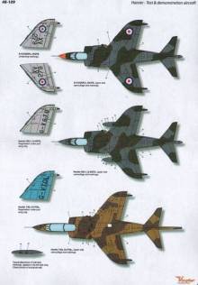 1/48 BAe Harrier Test and Demonstration Aircraft