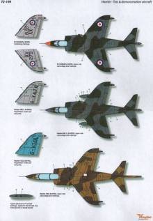 1/72 BAe Harrier Test and Demonstration Aircraft