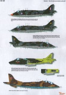 1/48 BAe Harrier Test and Demonstration Aircraft