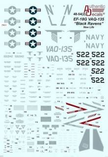 1/48 EA-18G Growler VAQ-135 Black Ravens (US NAVY)