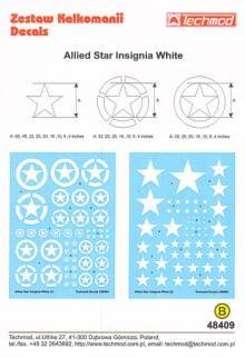 1/48 Allied Star Insignia White