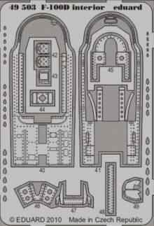 1/48  F-100D interior S.A. (HOBBYB)