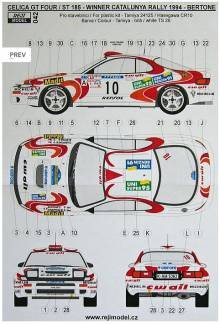 1/24 Toyota Celica ST 185 Rally Catalunya 1994