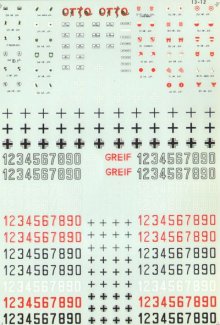 1/72 German Divisional markings & Numbers