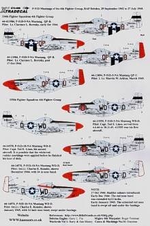 1/72 8th Air Force Little Friends Pt 1 P-51Ds from the 4th FG