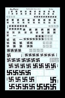 1/72  Luftwaffe Swastikas