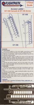 1/72 CF-100 Cannuck/CF-105 Arrow Ladders