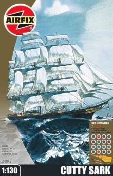 1/130 Cutty Sark (Gift or starter set with paints etc)