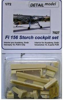 1/72 Fi 156 Storch - Cockpit set (ACAD/SMĚR)