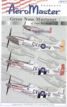 1/32  Green Nose Mustangs Pt II