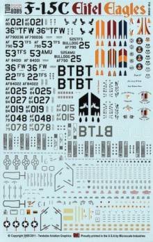 1/72 McDonnell-Douglas F-15C Eifel Eagle 36th TFW