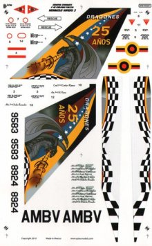 1/32 F-16A/B Venimous Vipers Pt 3 25th Anniversary 16th Fighter